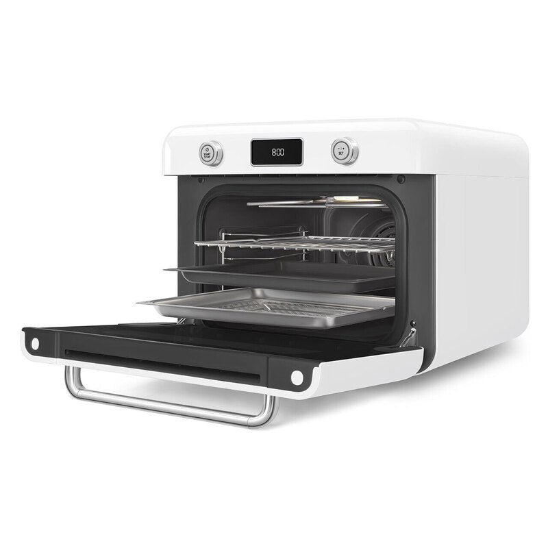 Smeg Combi Countertop Air Fry Oven With Steam - White
