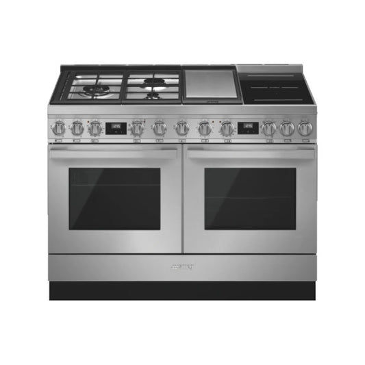 Smeg Portofino 120cm Multifunction Cooker - Stainless Steel