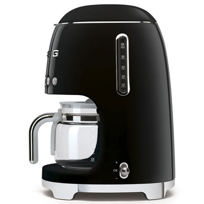Smeg Retro Style 1.4 Litre Drip Filter Coffee Machine - Black