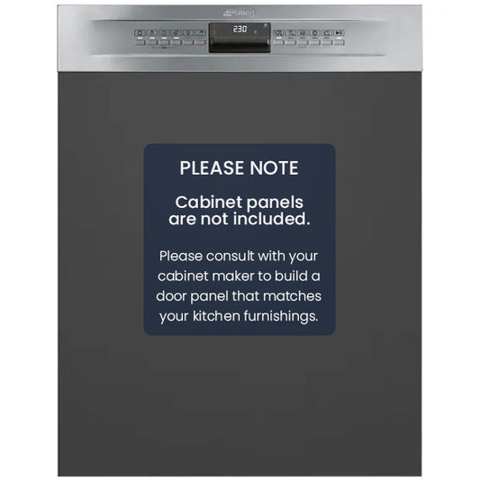 Smeg 60cm Semi- Integrated Built-in  Dishwasher