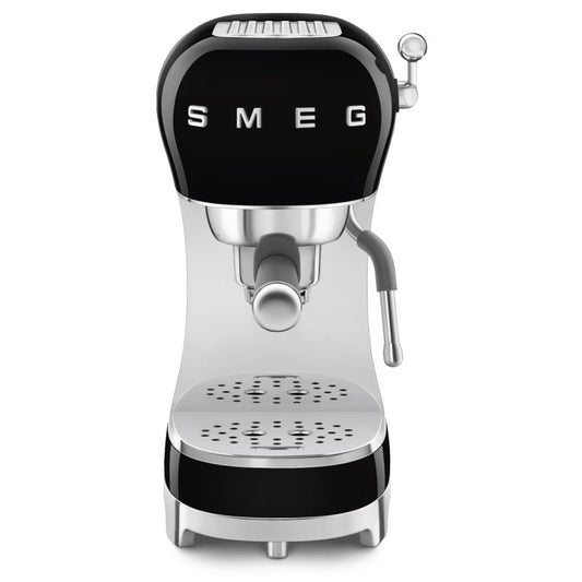 Smeg 50'S Style Espresso Manual Coffee Machine - Black