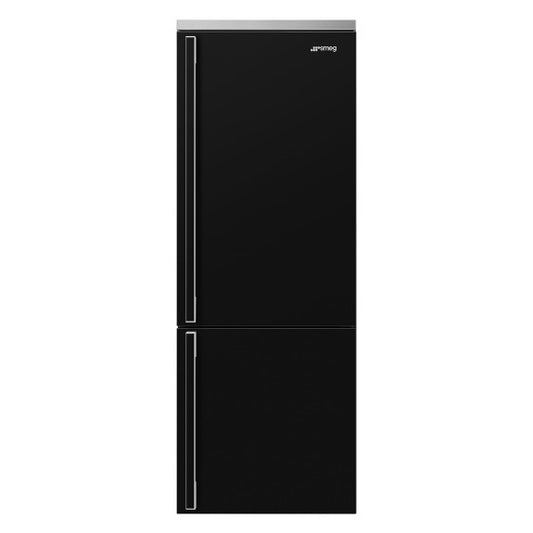 Smeg Portofino 481 Litre Bottom Mount Fridge - Black