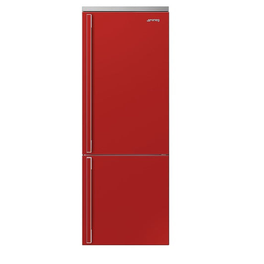 Smeg Portofino 481 Litre Bottom Mount Fridge - Red
