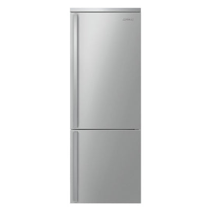 Smeg Portofino 481 Litre Bottom Mount Fridge - Stainless Silver