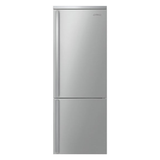 Smeg Portofino 481 Litre Bottom Mount Fridge - Stainless Silver