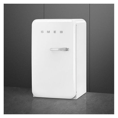 Smeg 135L LH Bar Fridge - White (50's Style Retro)