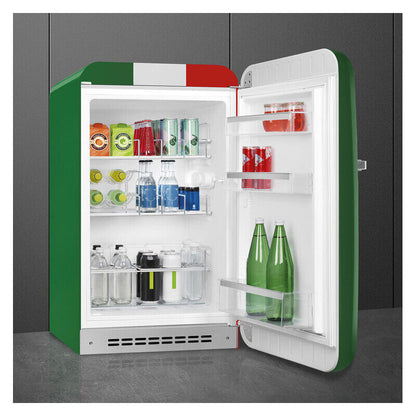 Smeg 135L RH Bar Fridge - Multi Coloured (50's Style Retro)