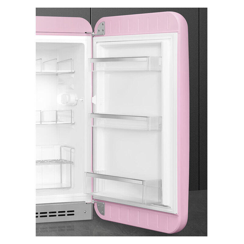 Smeg 135L RH Bar Fridge - Pink (50's Style Retro)