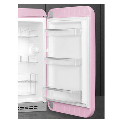 Smeg 135L RH Bar Fridge - Pink (50's Style Retro)
