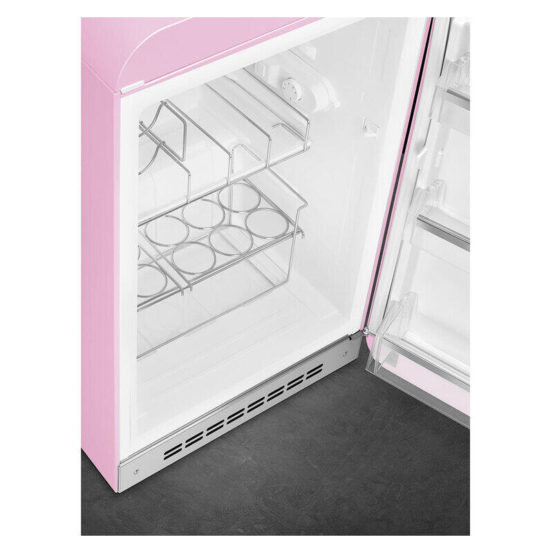 Smeg 135L RH Bar Fridge - Pink (50's Style Retro)
