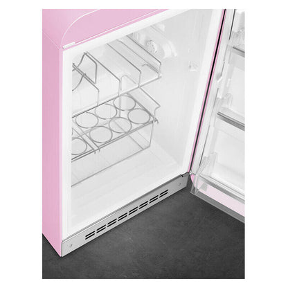 Smeg 135L RH Bar Fridge - Pink (50's Style Retro)