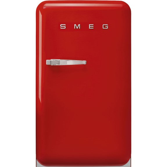 Smeg 135 Litre 50's Retro Style R/H Bar Fridge - Red
