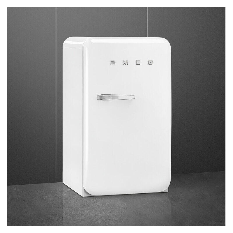 Smeg 135L RH Bar Fridge - White (50's Style Retro)