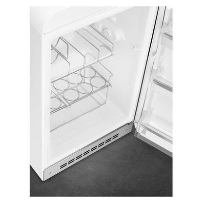 Smeg 135L RH Bar Fridge - White (50's Style Retro)