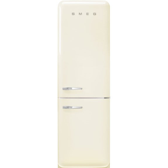 Smeg 331 Litre 50's Retro Style R/H Bottom Mount Refrigerator - Cream