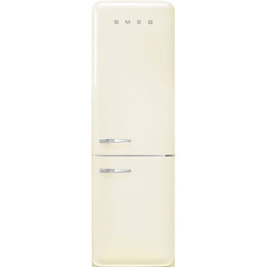 Smeg 331 Litre 50's Retro Style R/H Bottom Mount Refrigerator - Cream