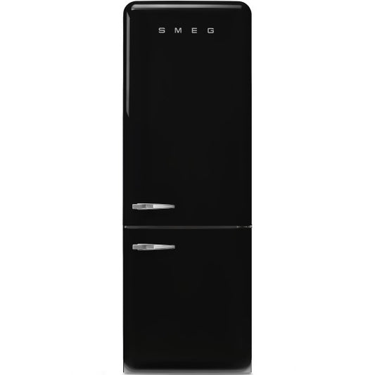 Smeg 481 Litres Retro Style Bottom Mount Refrigerator - Black