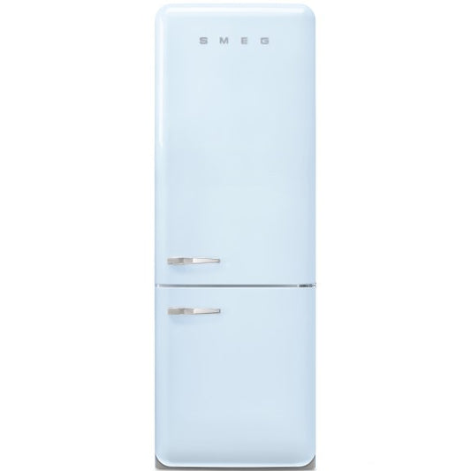Smeg 481 Litres Retro Style Bottom Mount Refrigerator - Pastel Blue