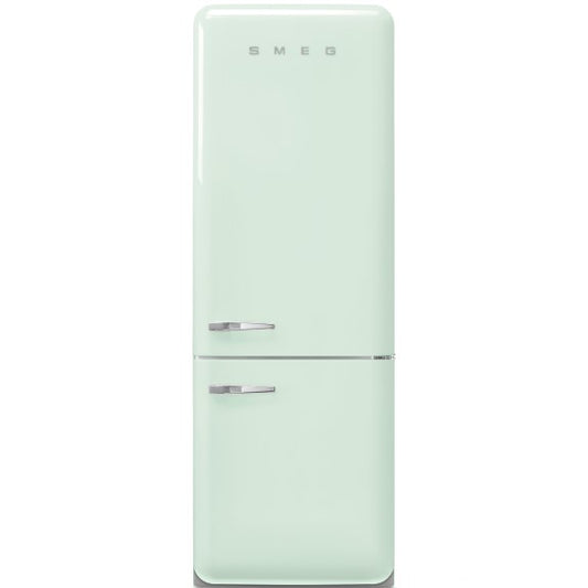 Smeg 481 Litres Retro Style Bottom Mount Refrigerator - Pastel Green