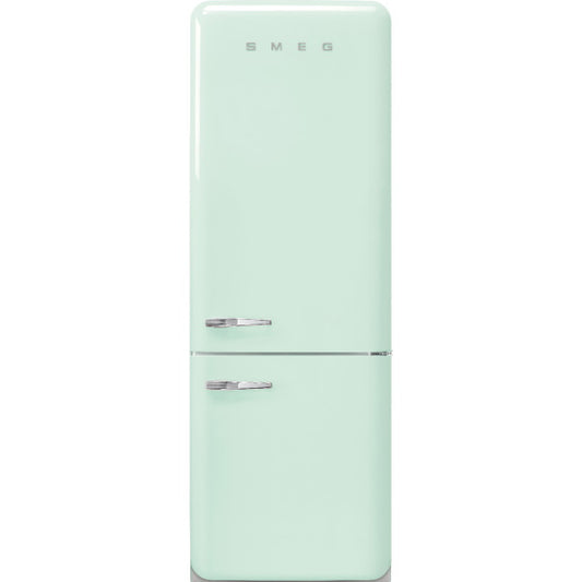 Smeg Retro Style Bottom 510 Litre Mount Refrigerator - Pastel Green