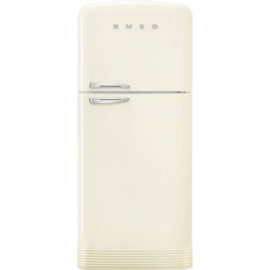 Smeg 524 Litre Retro Style Top Mount Refrigerator - Cream