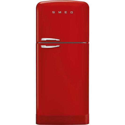 Smeg 524 Litre Retro Style Top Mount Refrigerator - Red