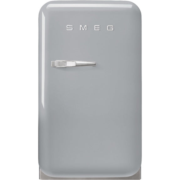 Smeg 38 Litre Retro Style Bar Fridge - Silver