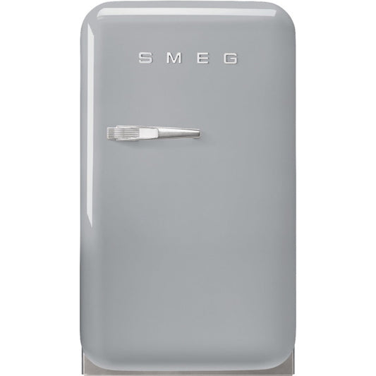 Smeg 38 Litre Retro Style Bar Fridge - Silver