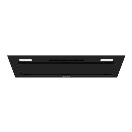 Smeg 60cm Classic Undermount Rangehood with Autovent 2.0 - Matte Black