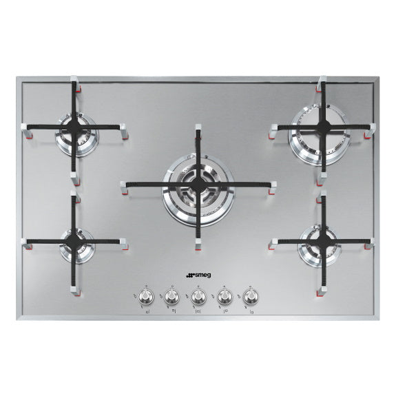 Smeg Linea 74cm Natural Gas Cooktop
