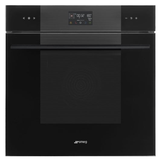 Smeg Linea 60cm Steam100 Oven - Midnight Black