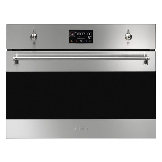 Smeg 45cm Compact Classic Steam 100 Oven - Stainless Steel