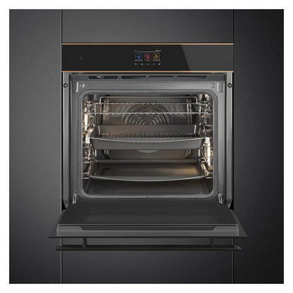 Smeg 60cm Pyrolytic Built-In Oven - Copper Trim (Dolce Stil Novo)