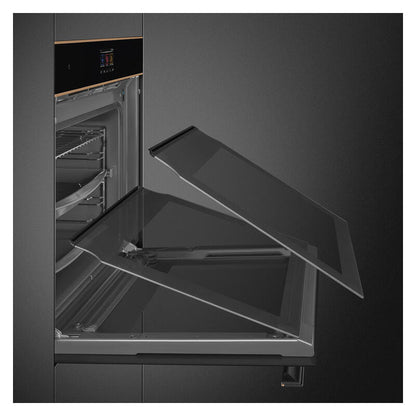 Smeg 60cm Pyrolytic Built-In Oven - Copper Trim (Dolce Stil Novo)