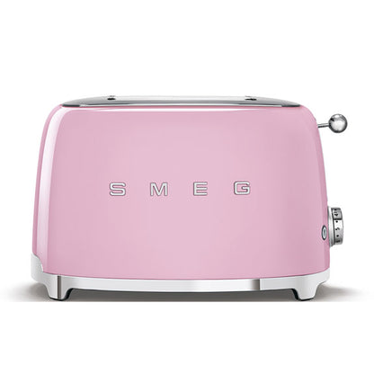 Smeg Retro Style 2 Slice Toaster - Pink