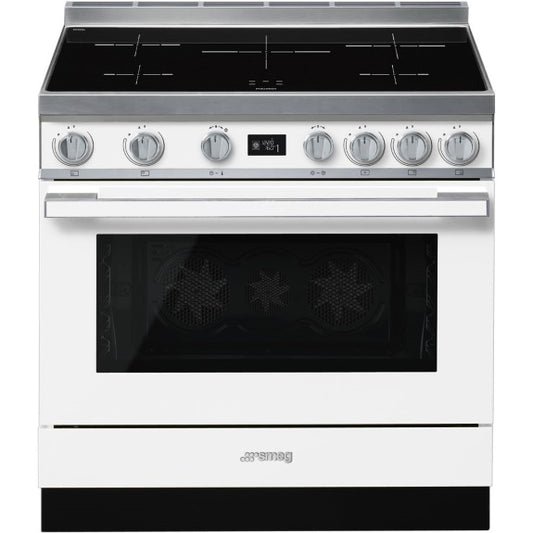 Smeg Portofino 90cm Induction Cooker - White