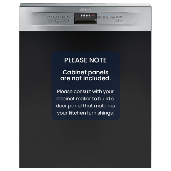 Smeg 60cm Semi-Integrated Dishwasher