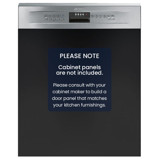 Smeg 60cm Semi-Integrated Dishwasher