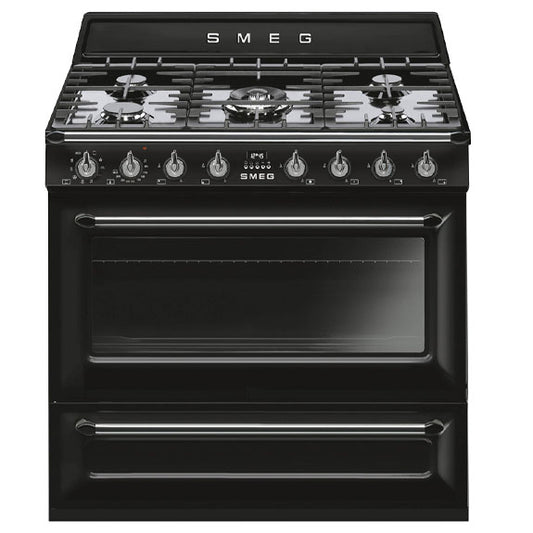 Smeg Victoria 90cm Freestanding Dual Fuel Cooker