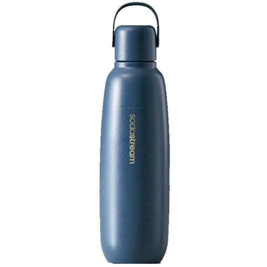 Sodastream 900ml Fizz & Go Metal Bottle - Blue