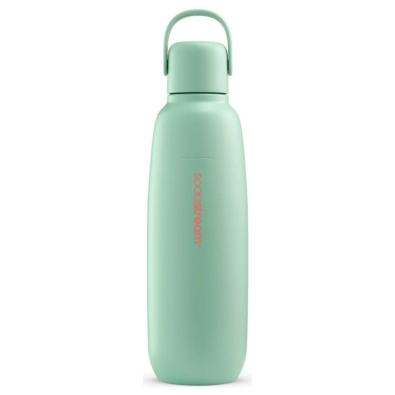 Sodastream 900ml Fizz & Go Metal Bottle - Mint