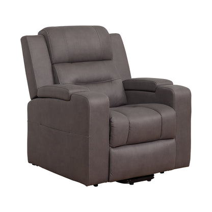 Spielberg Lift & Recline Fabric Armchair - Ash
