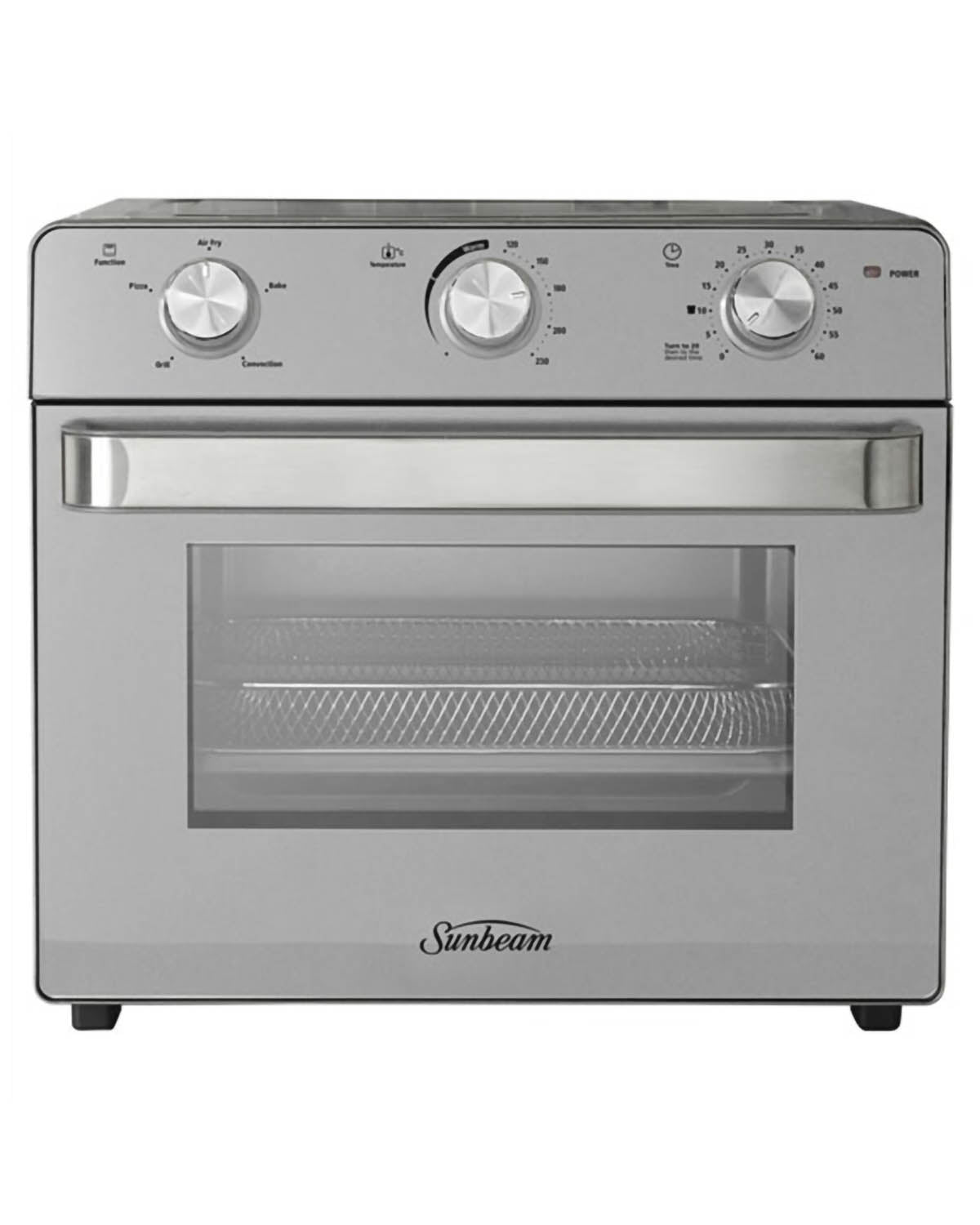 Sunbeam 22L Multi Function Benchtop Oven & Air Fryer - Silver