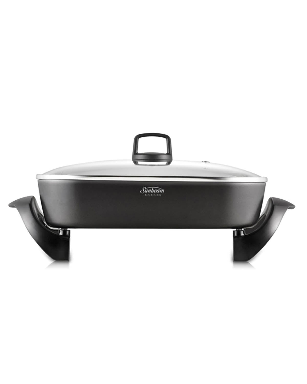 Sunbeam DuraCeramic Electric Frypan - Charcoal