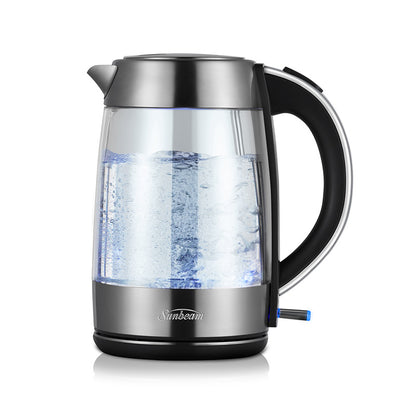 Sunbeam 1.7 Litre Maestro Dual Wall Glass Kettle - Clear