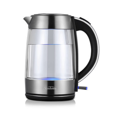 Sunbeam 1.7 Litre Maestro Dual Wall Glass Kettle - Clear