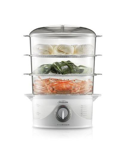Sunbeam Vitasteam Deluxe 3 Tier Food Steamer