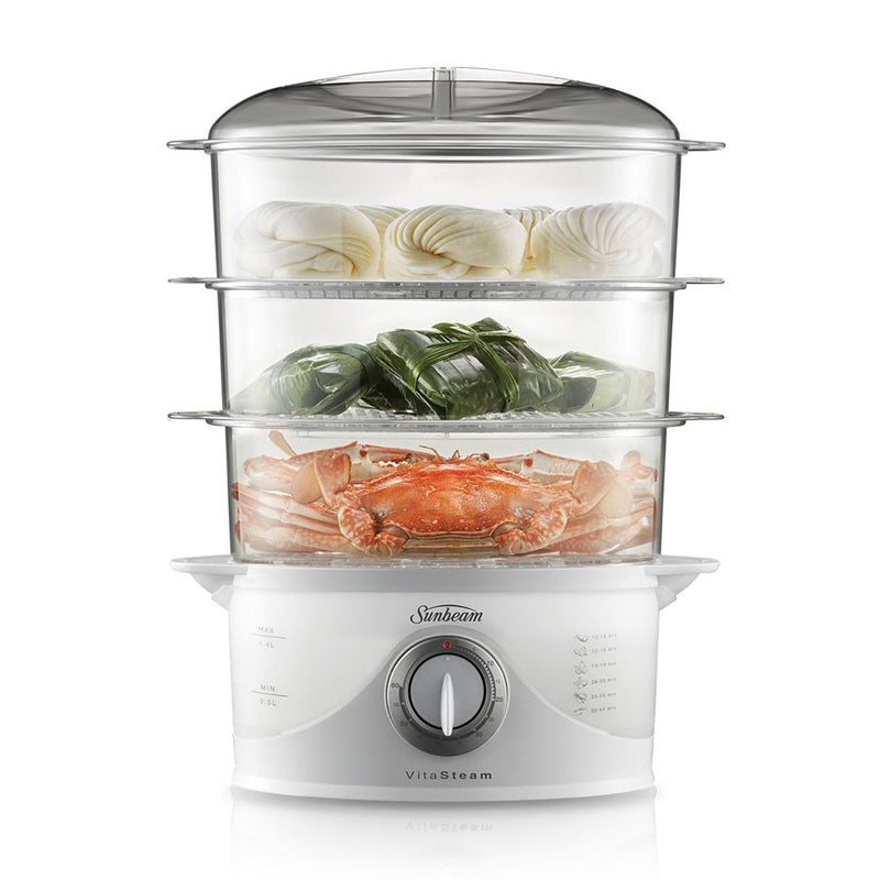 Sunbeam Vitasteam Deluxe 3 Tier Food Steamer
