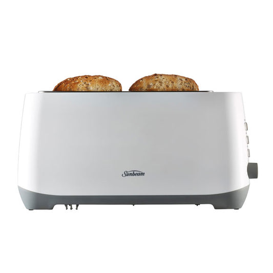 Sunbeam Quantum Plus 4 Slice Toaster - White