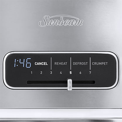 Sunbeam Arise Collection 4 Slice Toaster - Stainless Steel